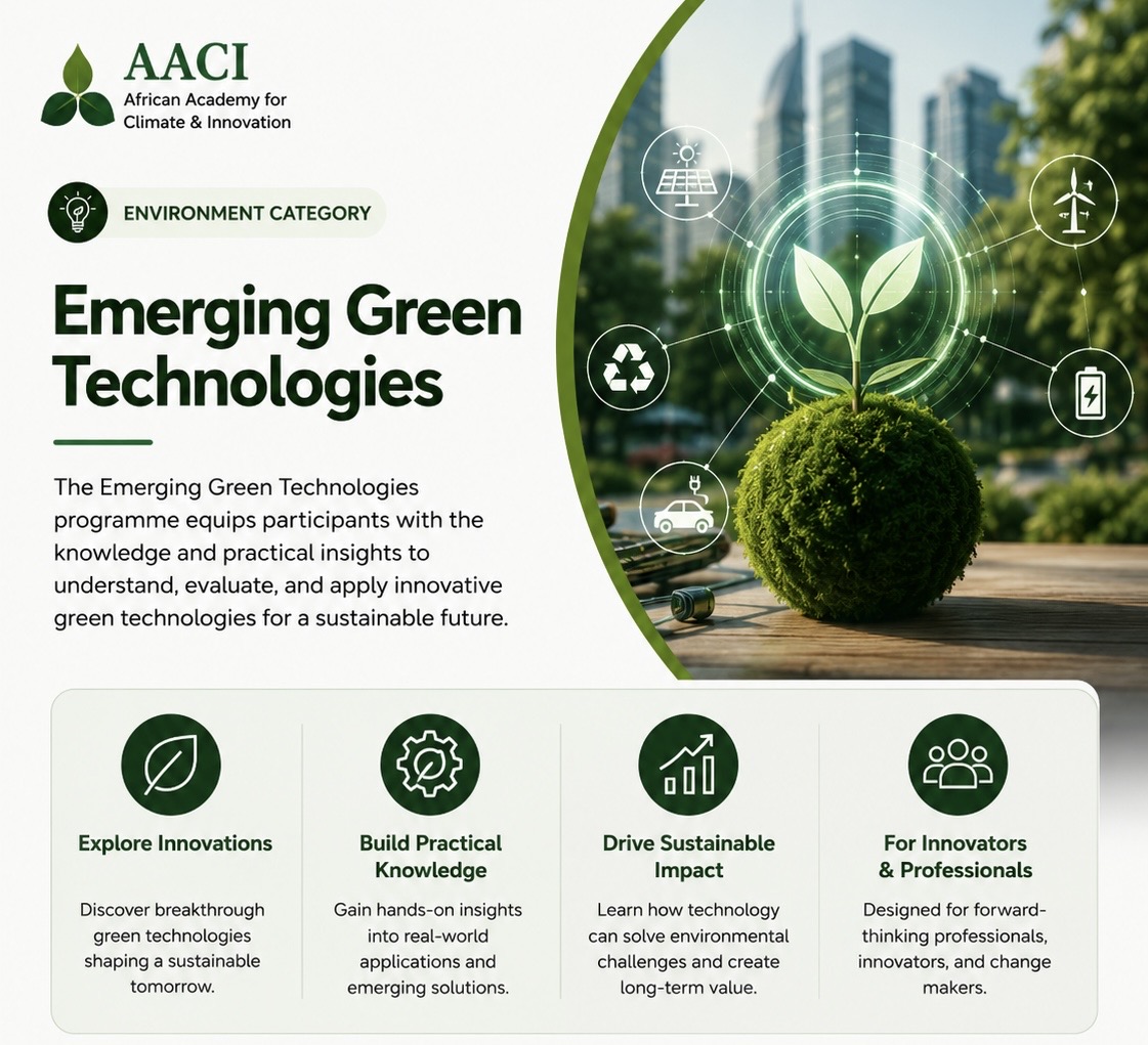 Emerging Green Technologies